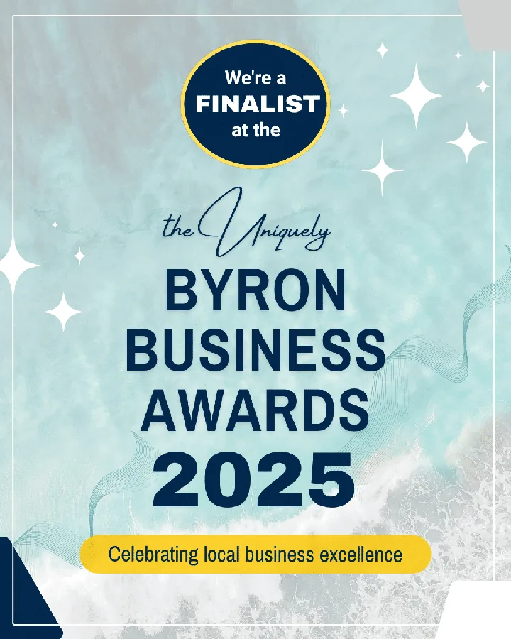 Finalist, Uniquely Byron Business Awards 2025