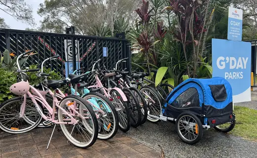 Discovery Parks bike pickup location