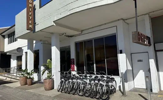 Drifter Hotel bike pickup location
